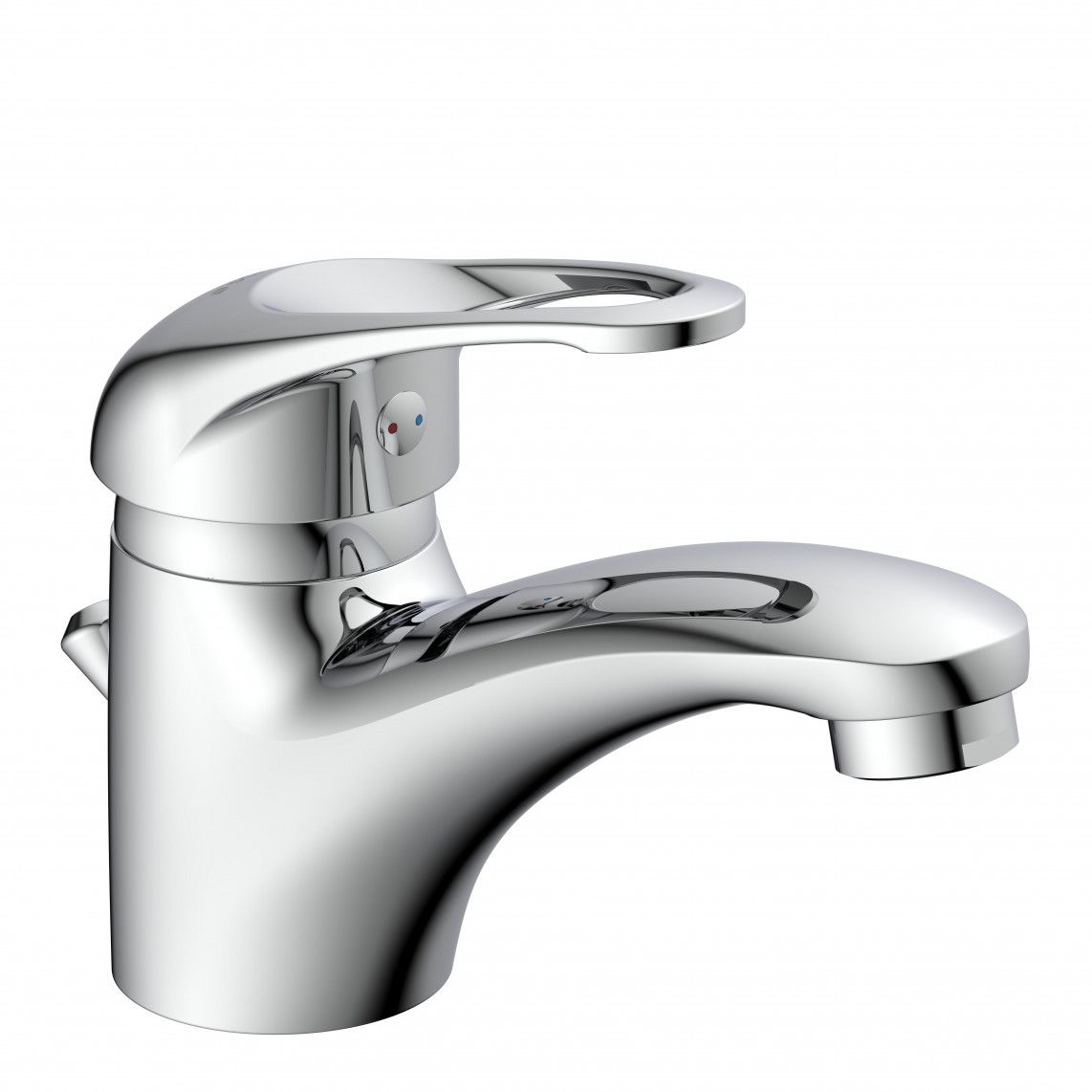 35210 CALVINO Wash basin mixer, chrome vue 3