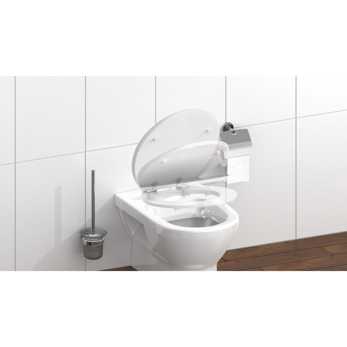 80523 MDF HG WC-zitting GREY STEEL, met valrem vue 9