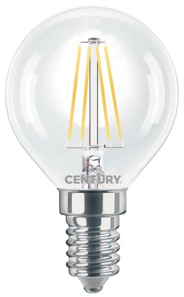 Lampe filament Led globe - 4W - E14 - 4000K - 480lm - IP20