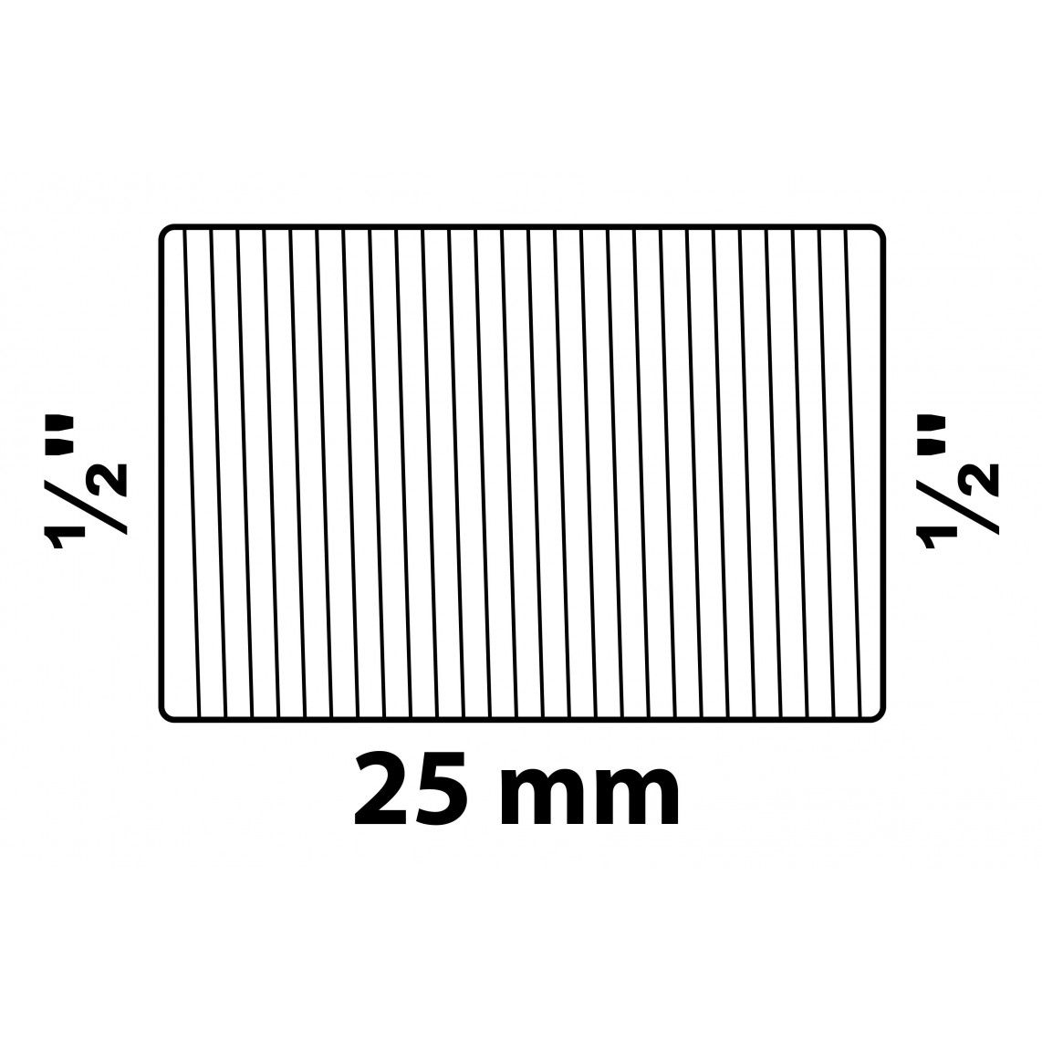 989764155 Threaded nipple, malleable galvanized, 1/2" male x 25mm vue 2