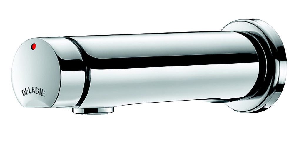 Delabie Temposoft 2 Robinet Temporisé Pour Lavabo Mural Bec 15CM