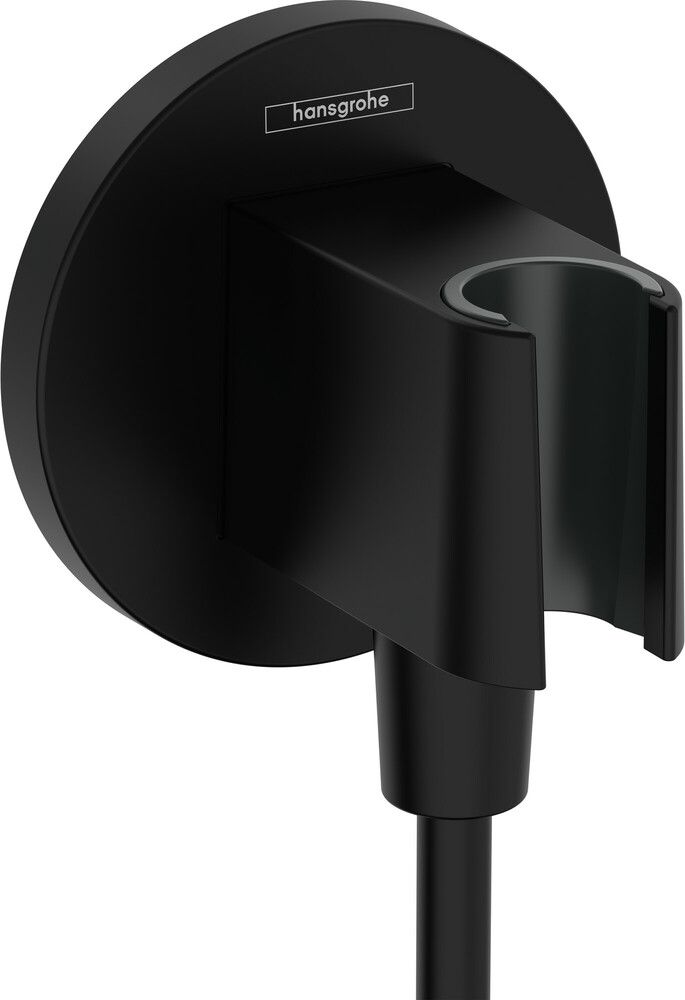 Hansgrohe Fixfit Porter S Handdouchehouder Mat Zwart