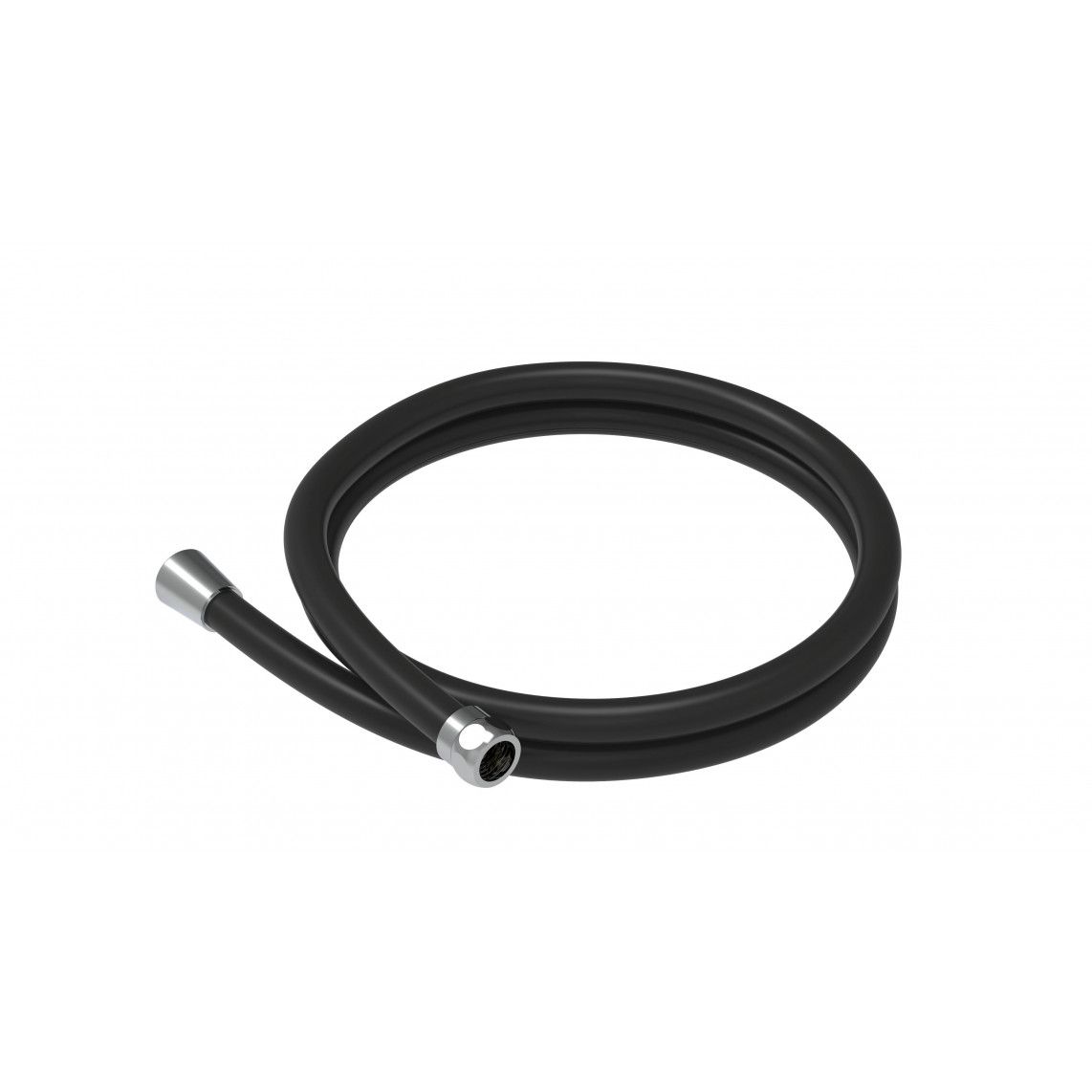 01894 Doucheslang, 150 cm, kunststof, zwart, bijv. voor DXLD60088CS vue 2
