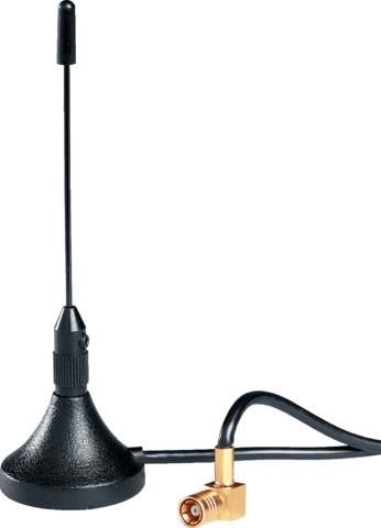 Antenne externe avec connecteur pour applications sans fil