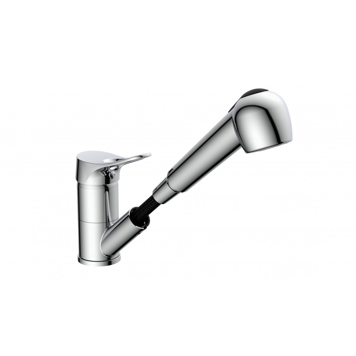 NI183VECR VERONA Sink mixer, chrome, with pull-out sprayer vue 4