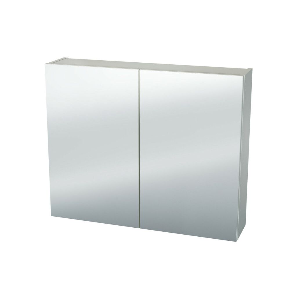 Intro Basic Armoire DE Toilette 90CM 2 Portes Blanc