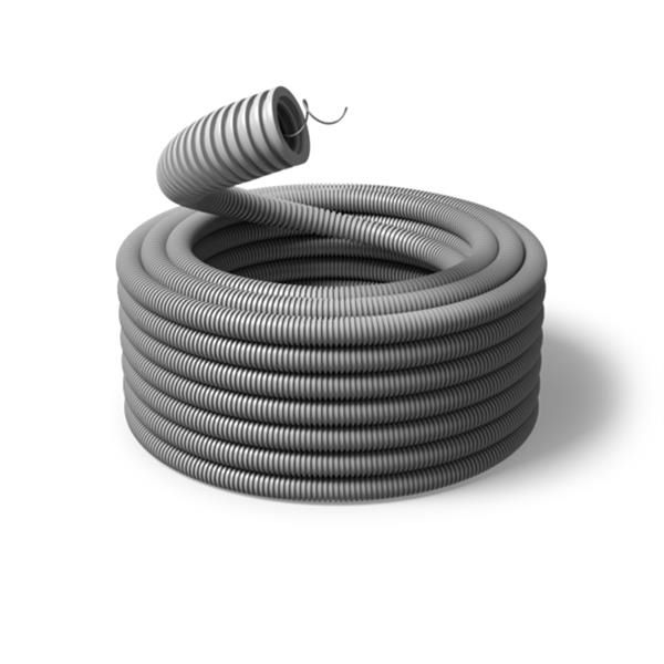 Tube vide avec tire fil diamètre 40mm Lsoh en rouleau de 50m
