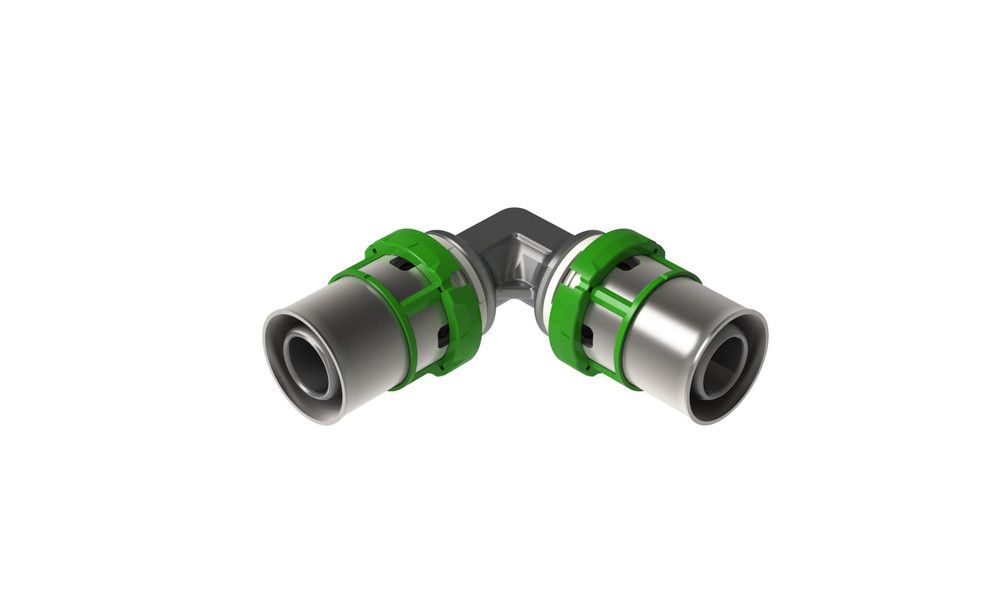 Comap Skinpress Coude 90° Tube Multicouche Multiskin Raccord À Sertir 26-26