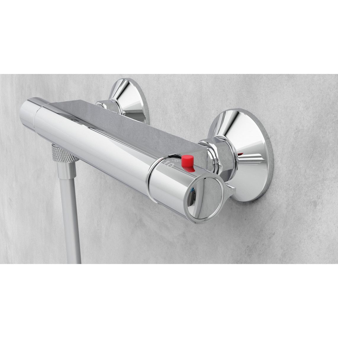 52445 VICO Thermostatische douchekraan, chroom vue 9