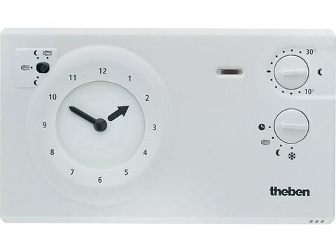 Thermostat à horloge 230V 50Hz 24 heures / 7 jours 1CO 6A