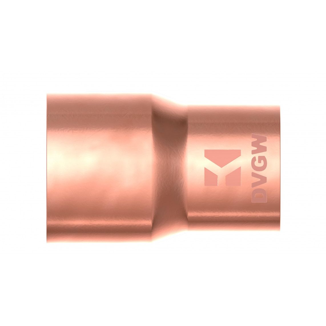 989063017 CU verloopsok, blanco, 18 mm x 15 mm, 2 mofen, (5240) vue 2