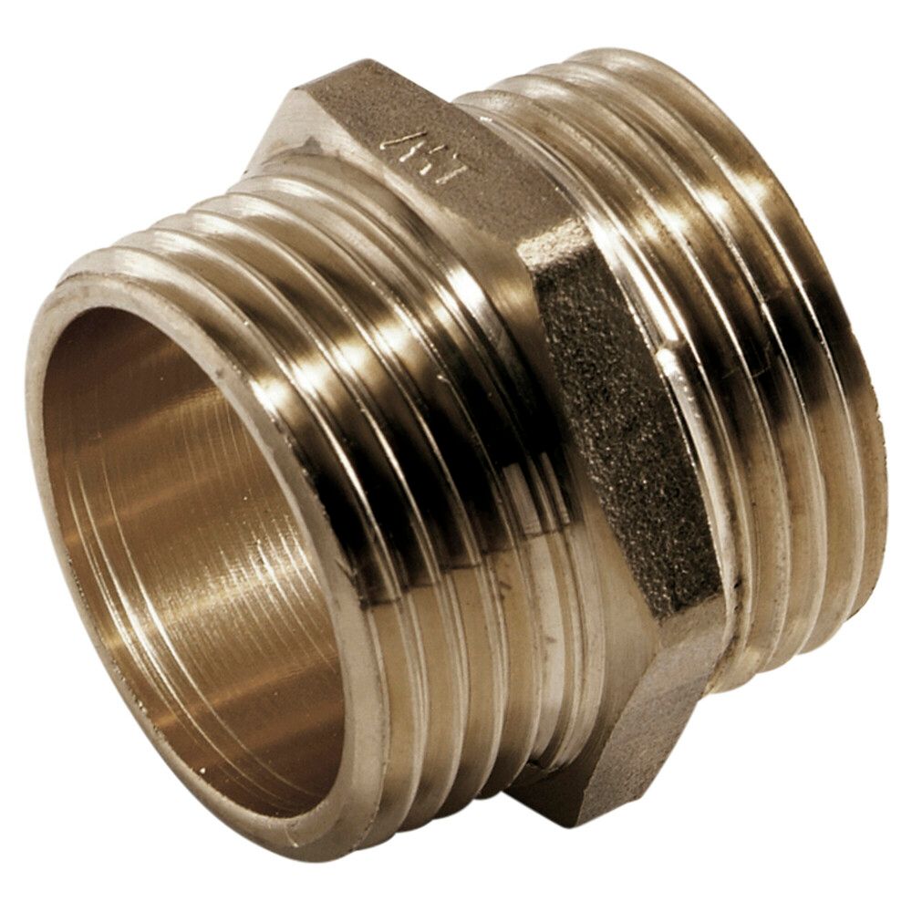 Mamelon Double Laiton 3/4”MM