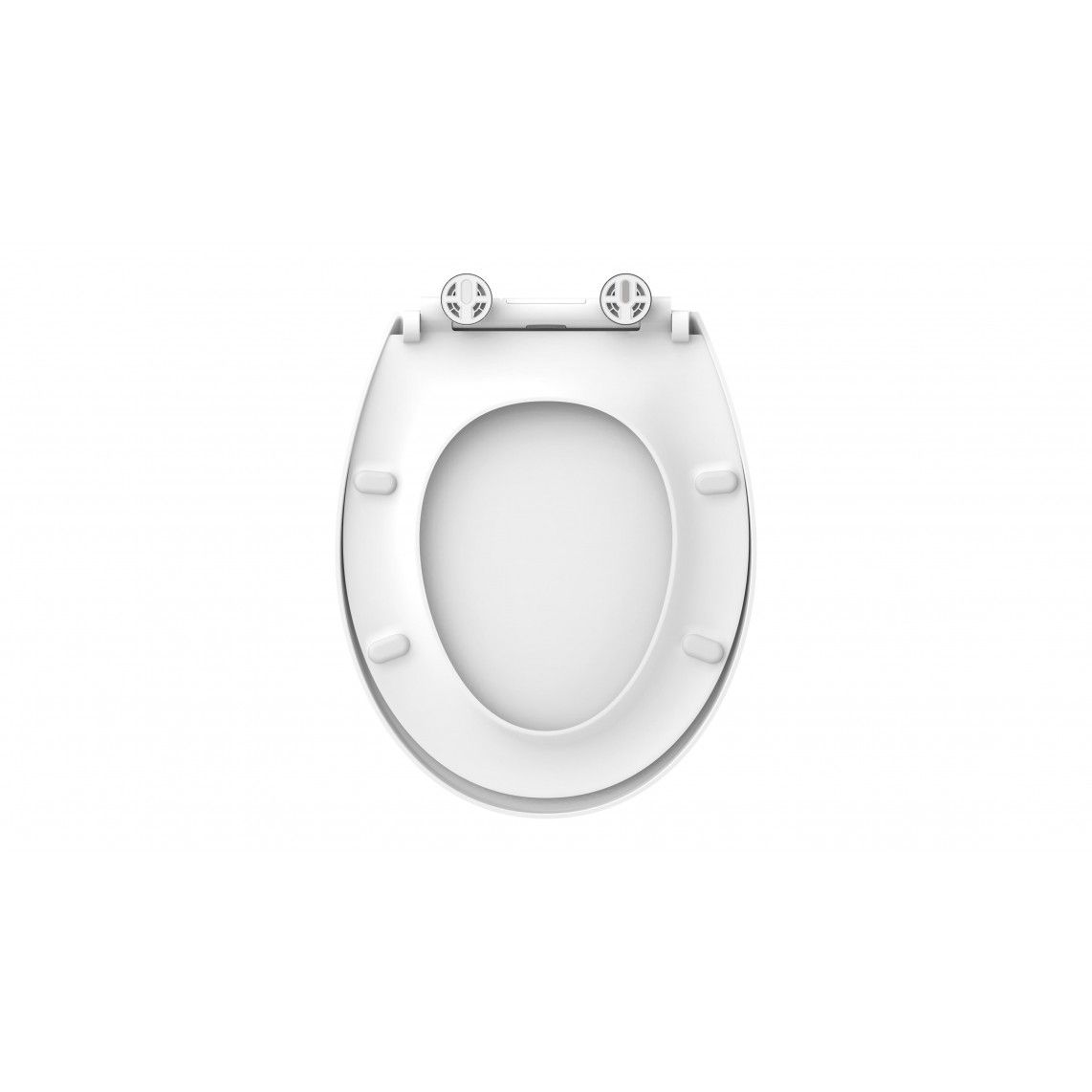 82950 Duroplast Toilet seat, with LED night light, with soft close and quick release vue 5