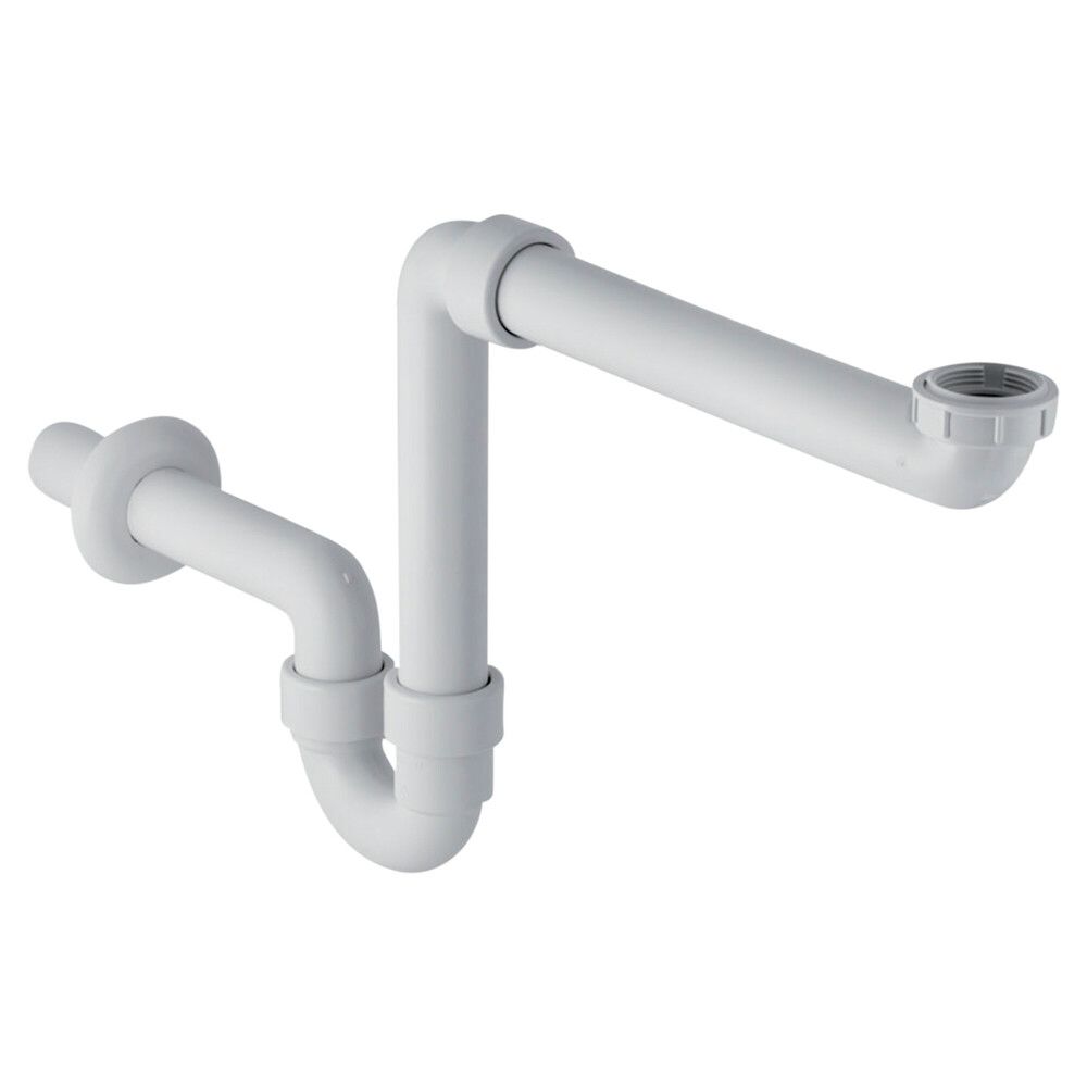 Geberit Siphon Tubulaire Pour Lavabo À Encastrer 6/4” D 40 MM