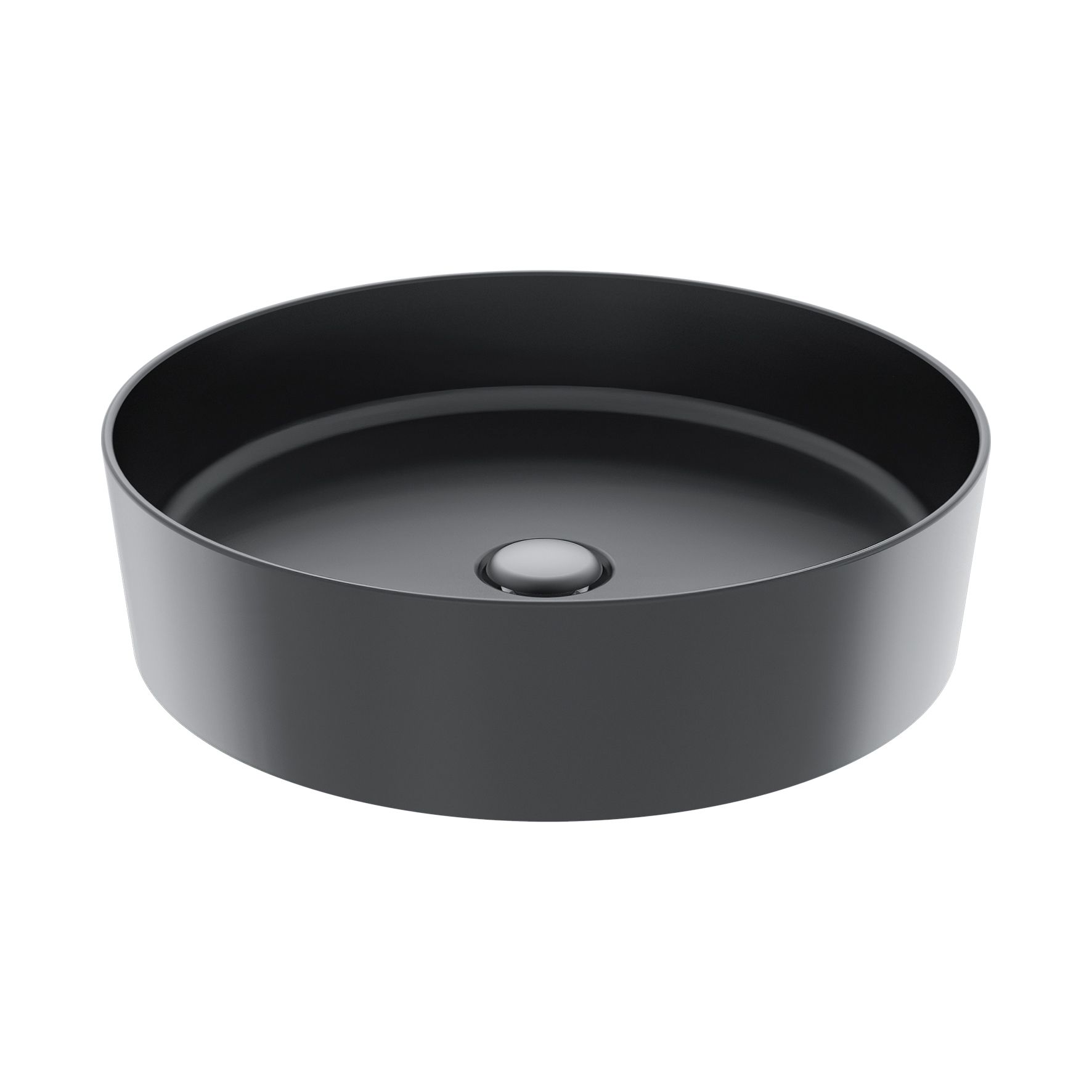 CREAVIT VASQUE À POSER LOOP (45CM) - ANTHRACITE MAT vue 1