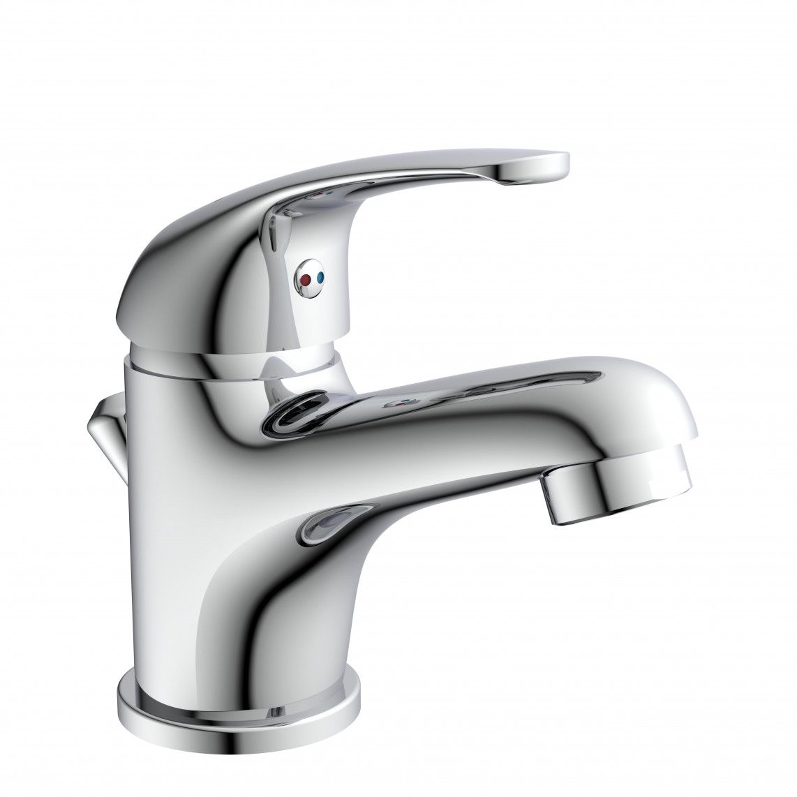 77010 ATHOS Wash basin mixer, chrome vue 2