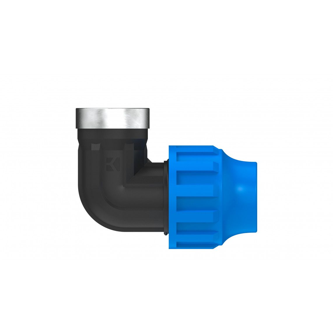 984846117 PP knie 90°, 20 mm x 1/2"BI, knelfitting voor tyleen/socarex vue 2