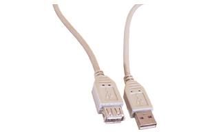 Câble - fiche Usb A mâle - prise Usb A femelle - 1,80m