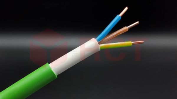 Xgb 3 G 2.5 Vert Lsoh sur bobine de 500m classe CPR: CCA s1d1a1
