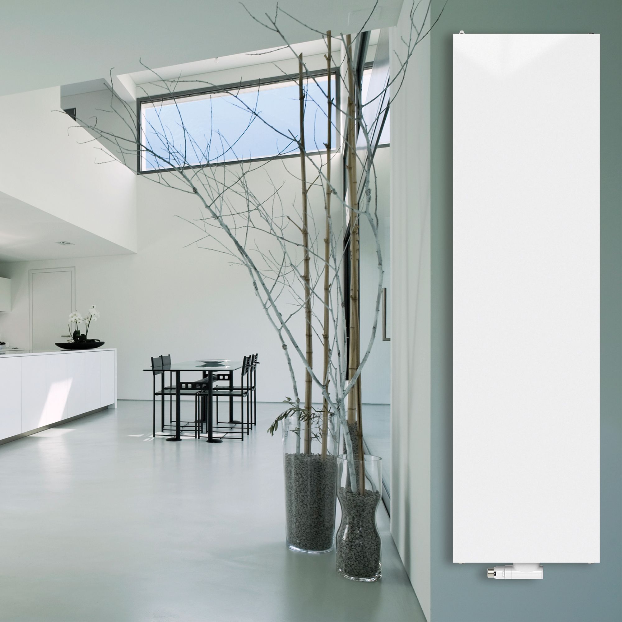 Stelrad Vertex Plan - T20 - Radiateur Verticale - 2000×600MM - 1649W - Blanc Brillant