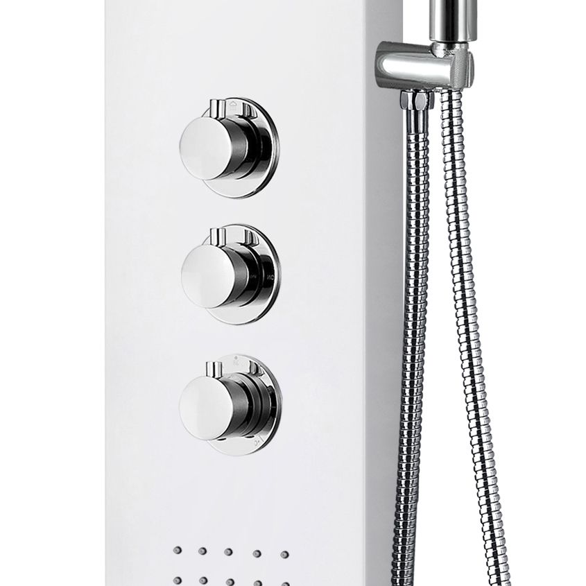 COLONNE DE DOUCHE THERMOSTATIQUE BLANC vue 4