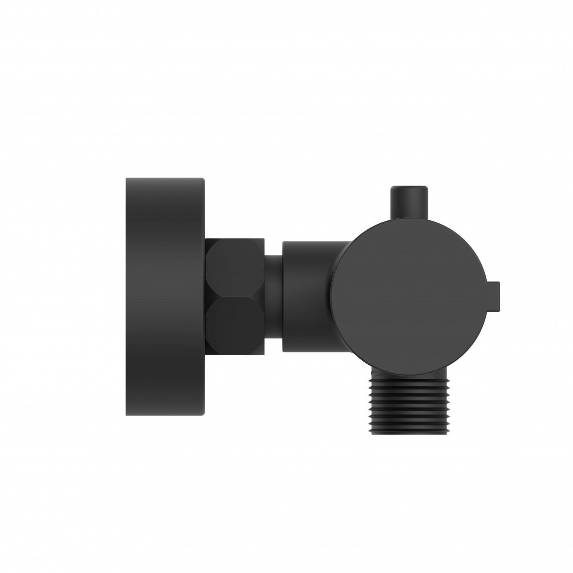 52526NL LONDON Thermostatic shower mixer, black matt vue 3