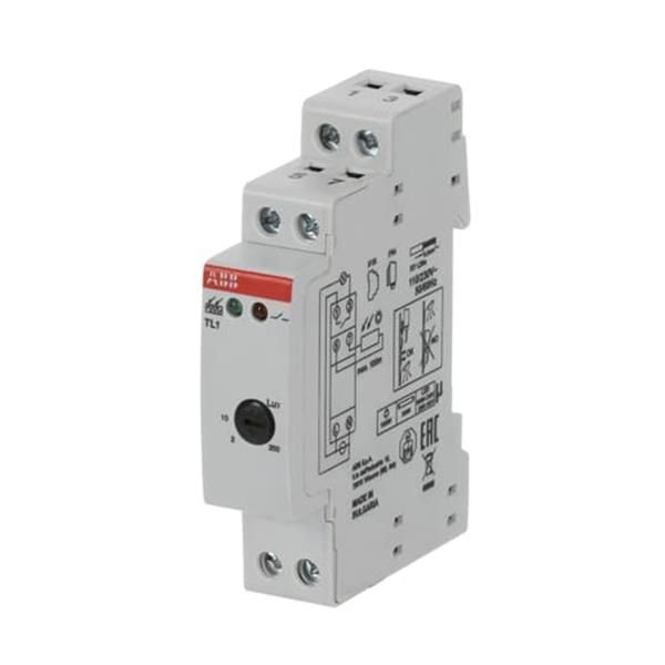 Interrupteur créprusculaire + capteur de luminosité 1NO 230V