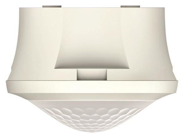 Détecteur de mouvement Blanc apparent 360° 2 canaux 8m IP54 80W Led
