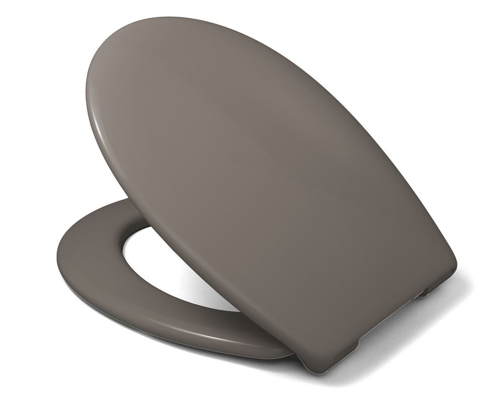 GO BY Van Marcke Sana Abattant Softclose Take-off Thermoplast Taupe