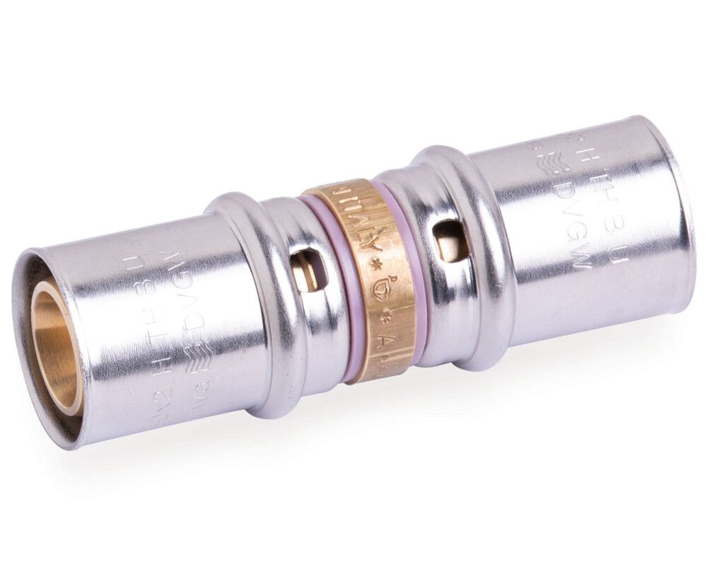 Systempex Raccord Droit Réduit Tube Alu Raccord À Sertir 32-16