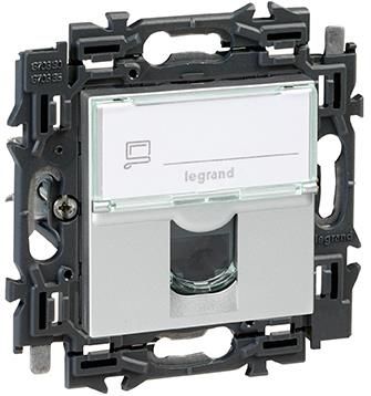 Valena prise RJ45 cat6 UTP appareil complet Alu à griffes
