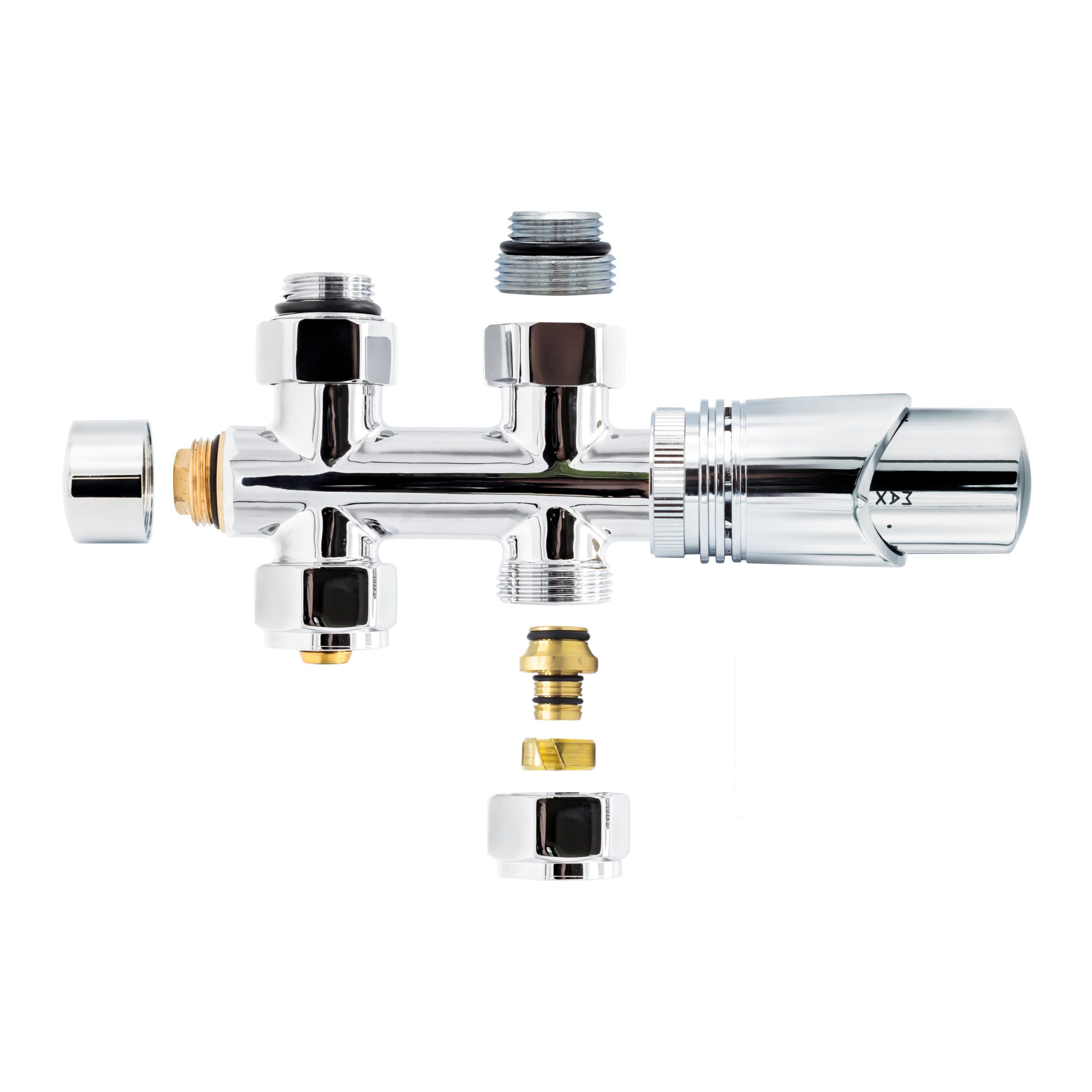 Raccordement AU Sol – Chrome