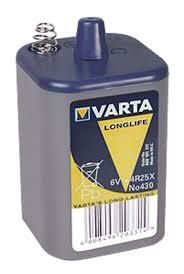 Pile 6V 4R25 9000mAh longueur 67mm largeur 67mm hauteur 97.5mm