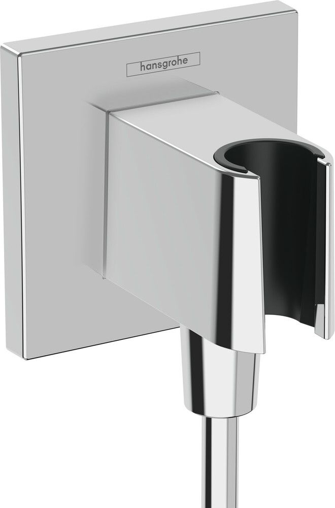 Hansgrohe Fixfit Porter Square Porteur Douche À Main Chromé