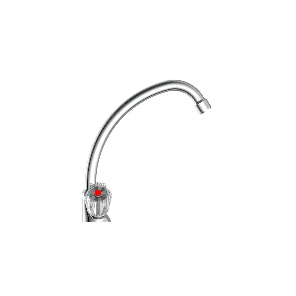 47900 DUO MIX II Sink mixer low pressure, chrome vue 2