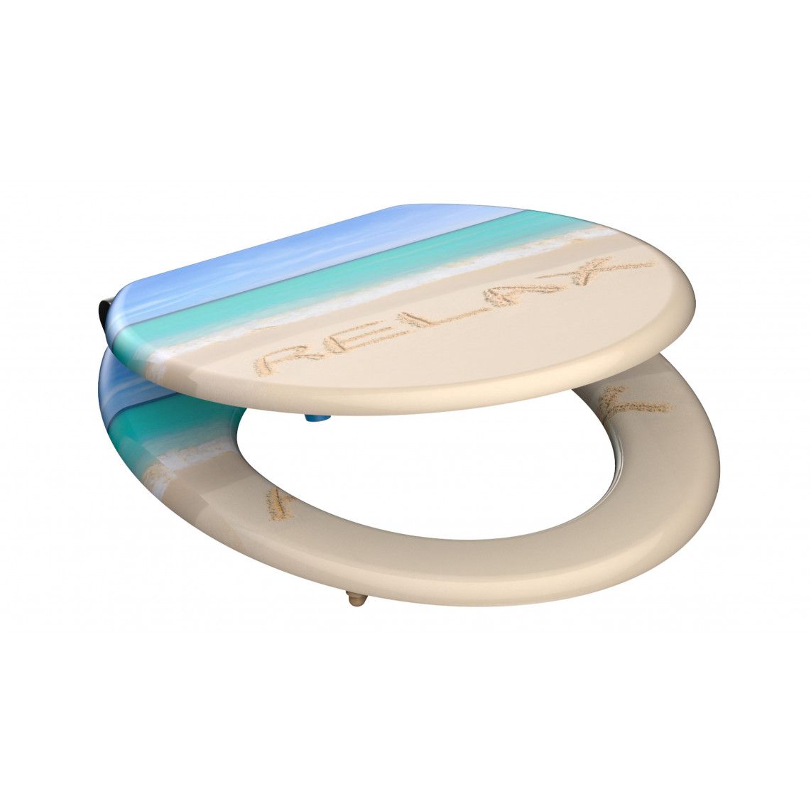 80131 MDF WC-zitting RELAX, met valrem vue 3