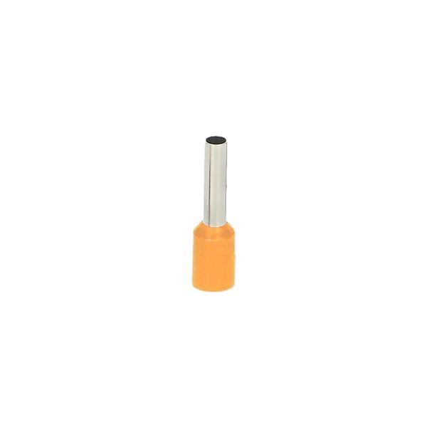 Embout de câble isolé section maximum 4mm² longueur du manchon en Cuivre: 10mm, 100 pièces