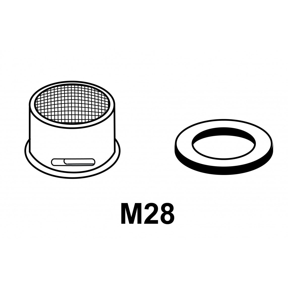 989544048 Aerator insert, for M28 vue 2