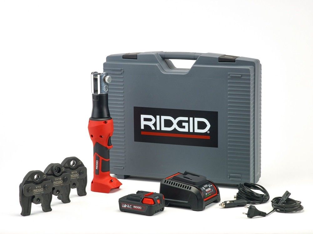 Ridgid - RP 219 Outil DE Sertissage + 3 Machoires À Sertir TH 16-20-26MM
