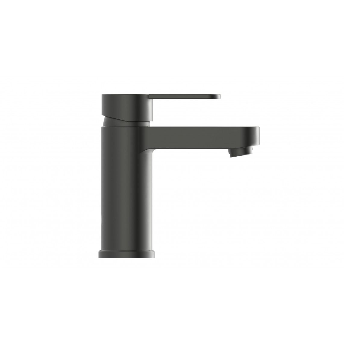 34212 ELEPHANT Wash basin mixer, graphite matt vue 2