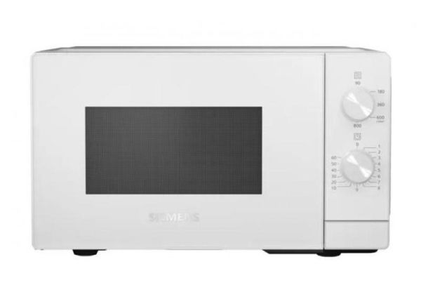 Four micro-ondes IQ300 pose-libre 800W, 20L, humidClean, no display, diamètre 27cm, Blanc Blanc