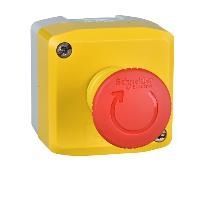 Boîte à boutons XAL - K - fonction arrêt d'urgence - 1O + 1F