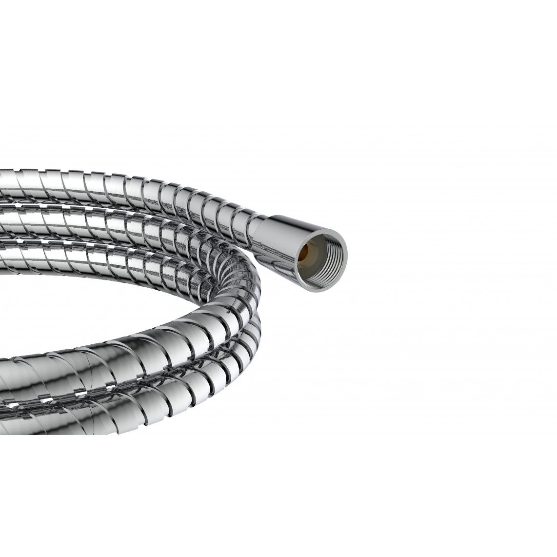 JM175MKCRPLUS Shower hose 175 cm, stainless steel vue 5