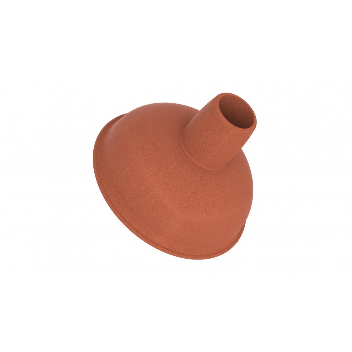 99908100 Spout cleaner, red, Ø 115 mm, with wooden handle vue 3
