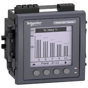 PowerLogic - centrale de mesure - PM5341 - Ethernet - mémoire - 2E / 2S relais - MID