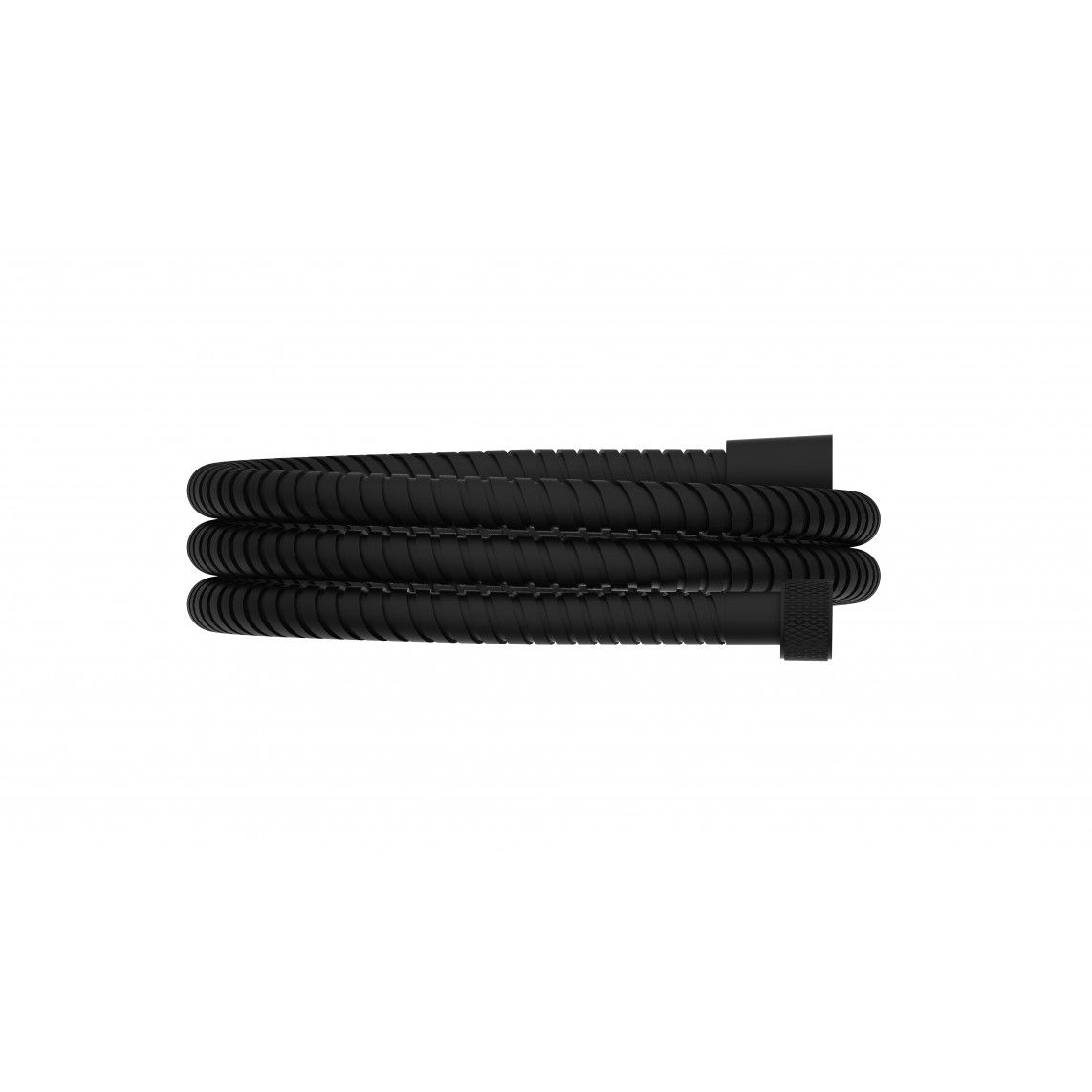 JM150MKCRPLUS-B Doucheslang 150 cm, RVS, mat zwart vue 3