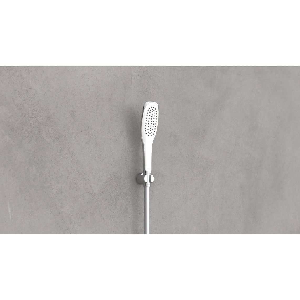 60961 ROMA Handdouche, wit/chroom vue 2