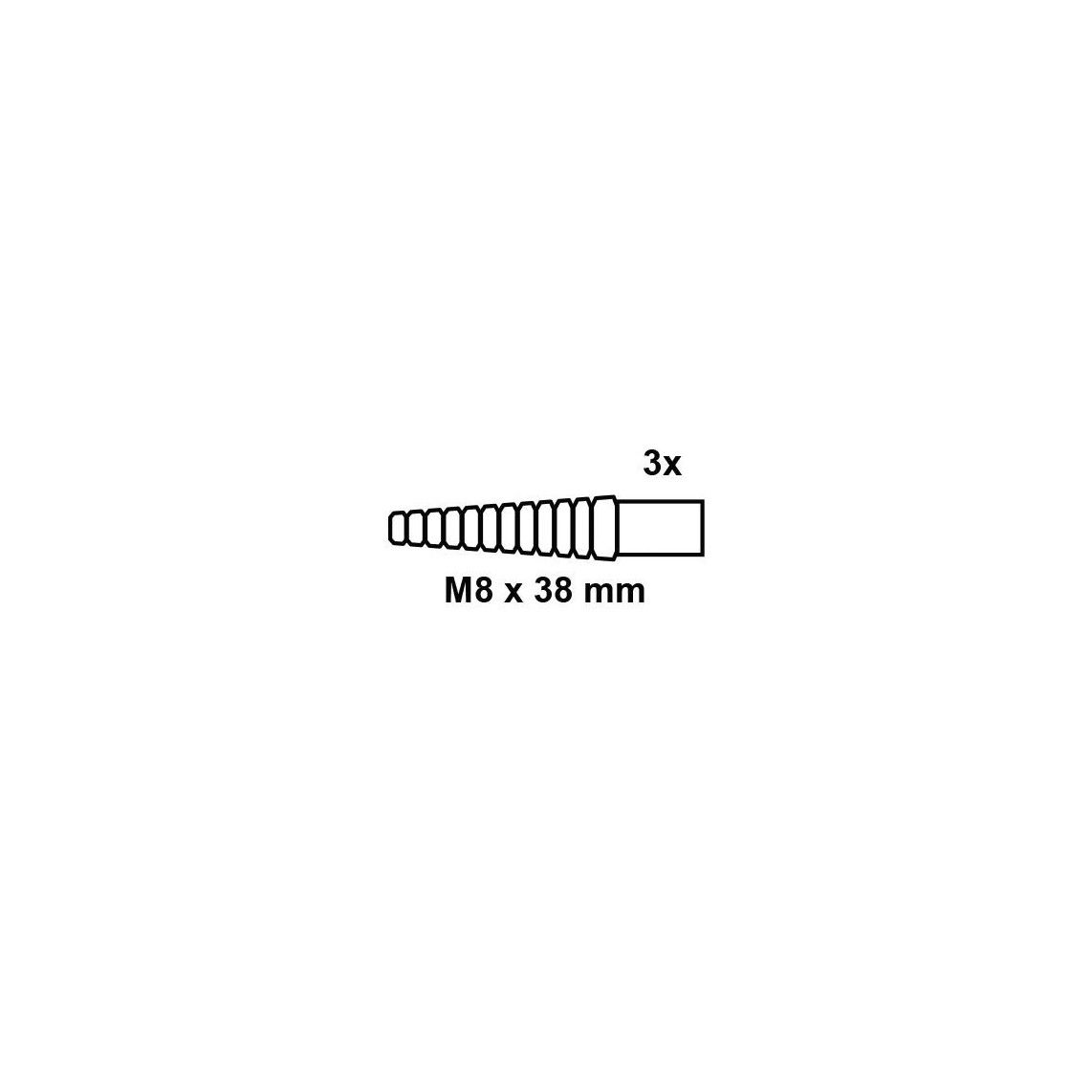 97340010 Dowel, M8 x 38 mm (3x) vue 2