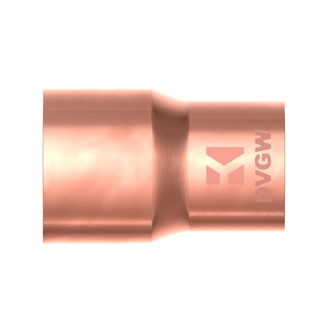 989066017 CU verloopsok, blanco, 22 mm x 18 mm, 2 mofen, (5240) vue 2