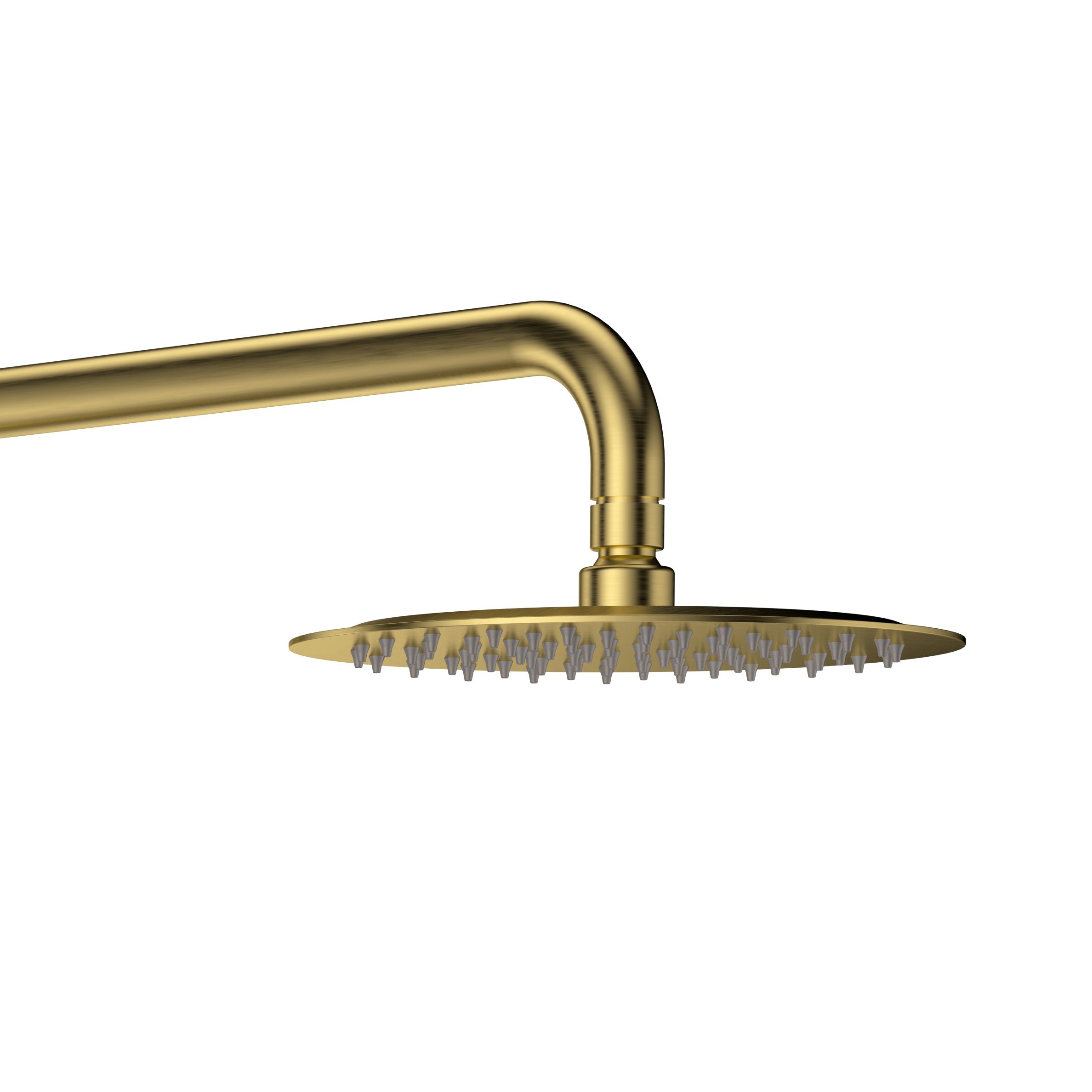 ALONI OPTIMA RONDO REGENDOUCHESET - THERMOSTATISCH - OPBOUW - GEBORSTELD GOUD vue 3